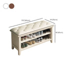 Sleek antique-style ottoman in modern design