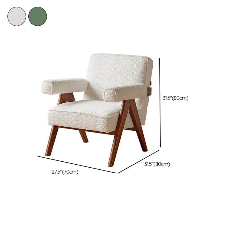 Stylish accent chair in a contemporary setting