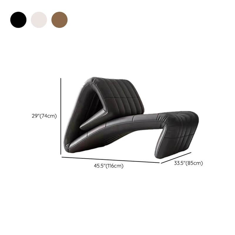 Lounge in comfort with reclining side chair