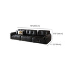 Stylish sofa against a minimalist wall