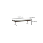 Modern Living Room Accent Bench in Multicolor