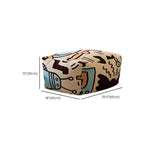 Bean Bag Chair in Cartoon Abstract Design
