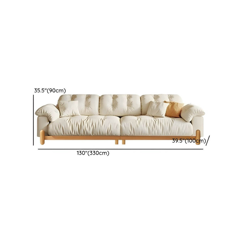 Stylish storage sofa for decluttering