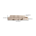 Modern furniture in minimalist space