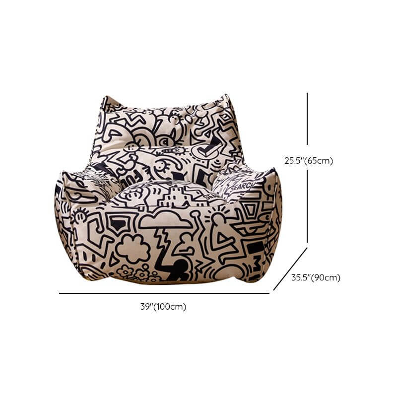 Versatile bean bag chair for gaming