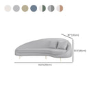 Plush Pillows on Padded Chaise Lounge Sleeper Chair