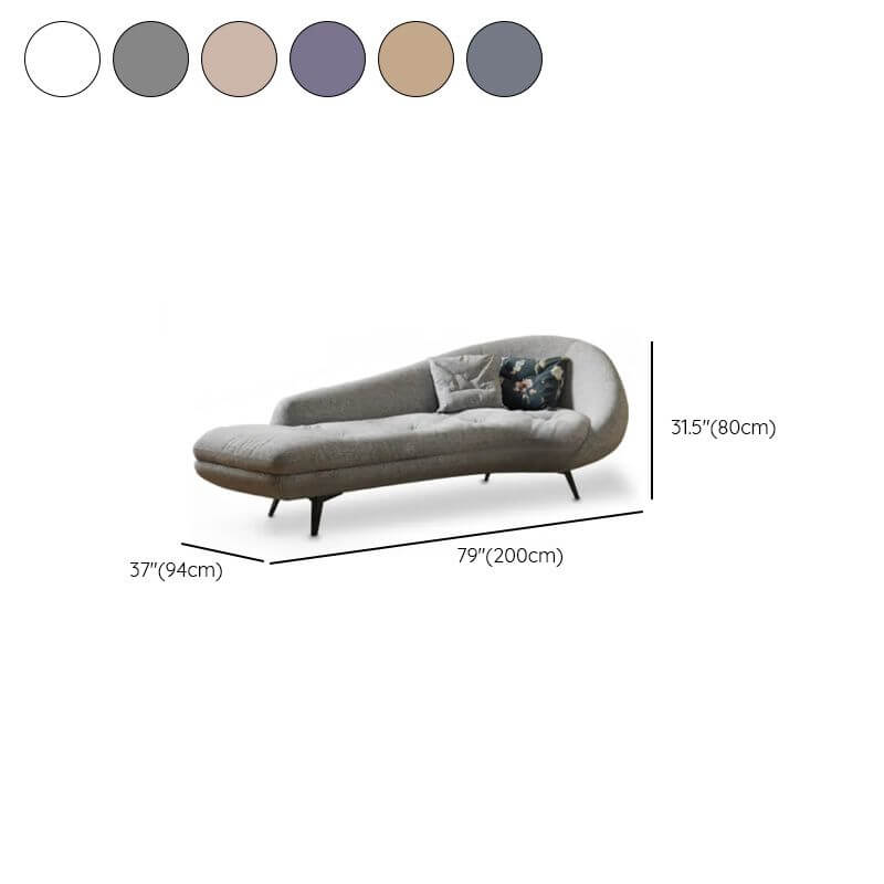 Stylish lounge chair with plush foam filling