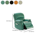 Beige recliner chair in cozy living room