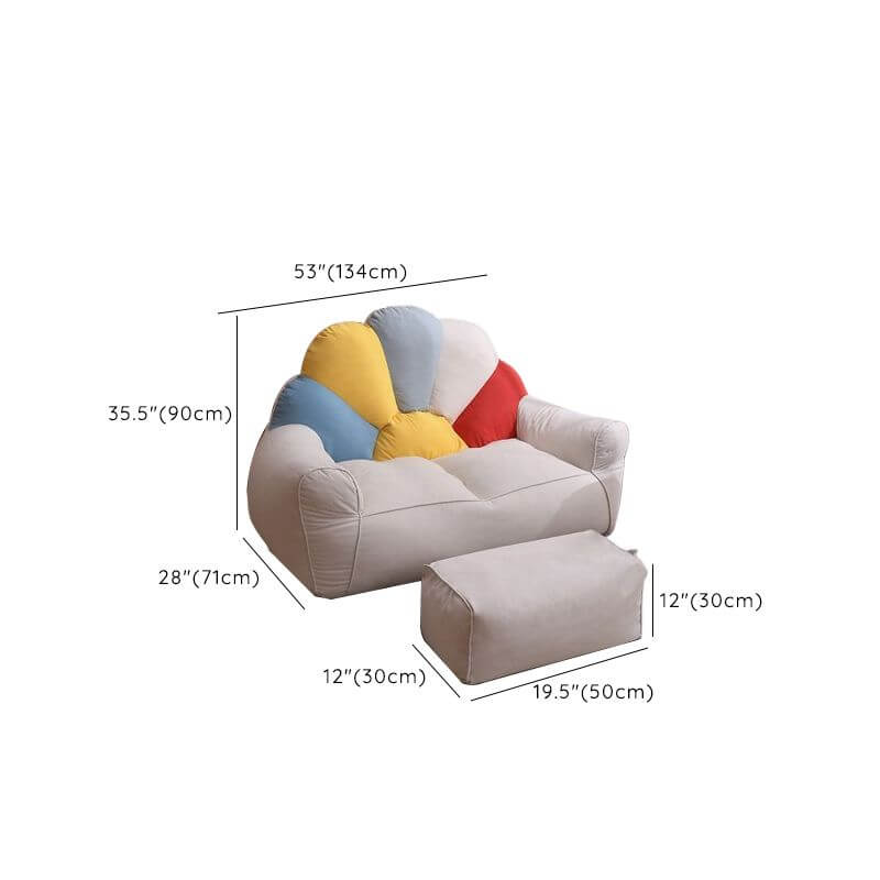 Stylish oversized bean bag chair