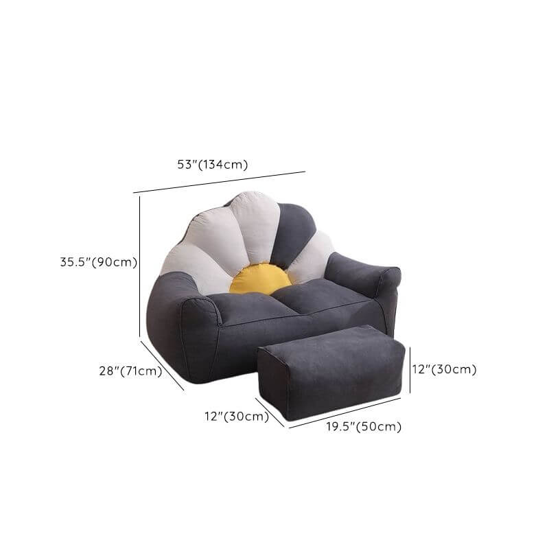 Bean bag set with vibrant colors