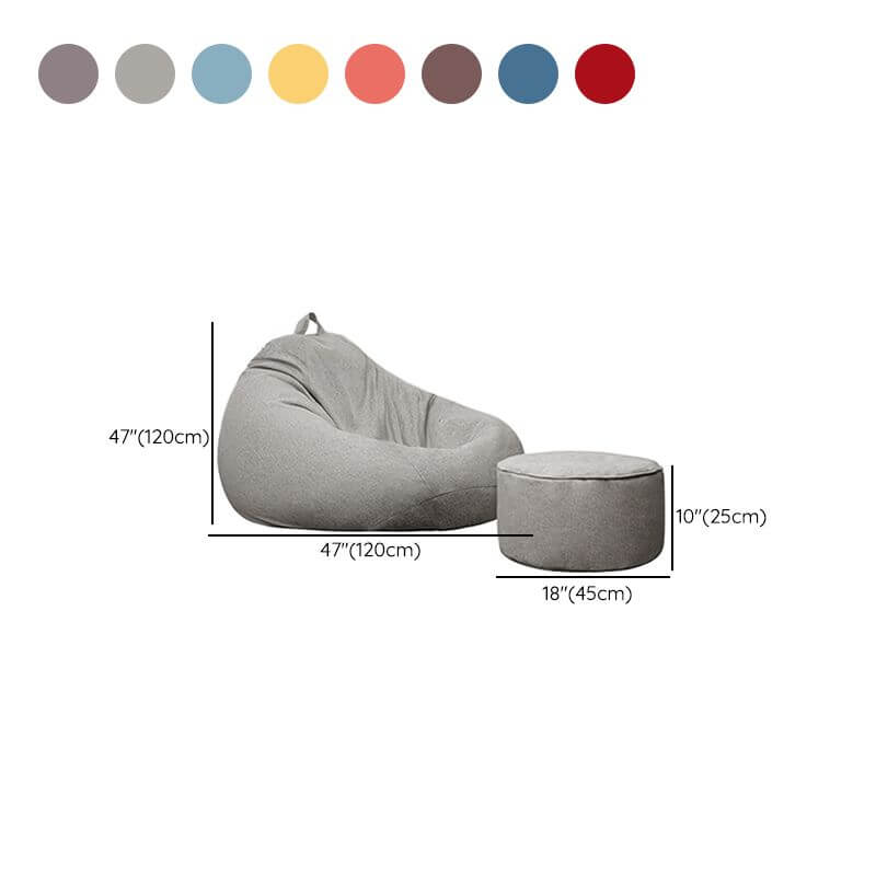 Cozy bean bag chair for adults