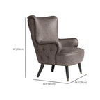 Nailhead trim detail on Retro Chair