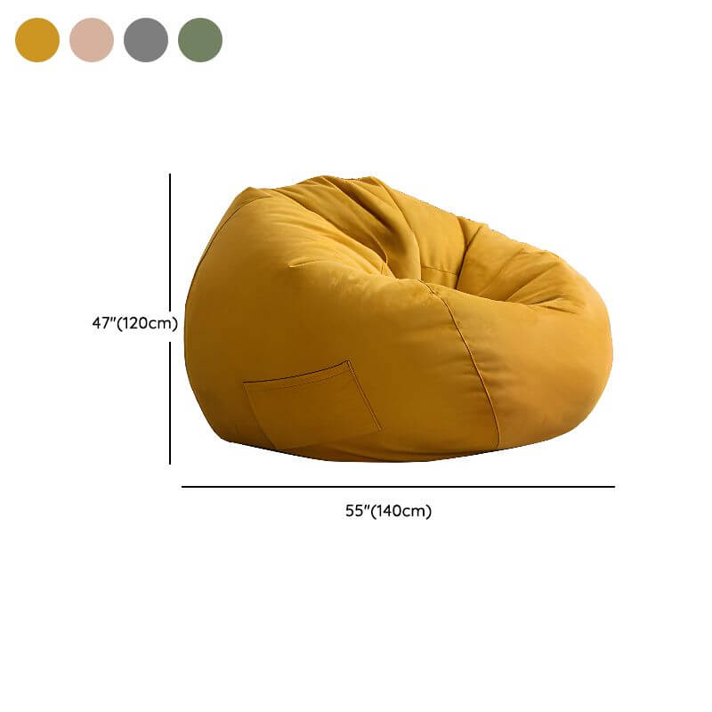 ★coco★ Retro Orbicular Ground Armless Bean Bag Set/Beanbag Shape Chair