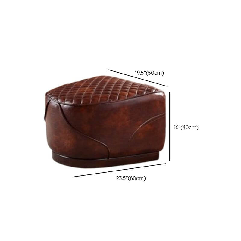 Retro Sepia Lounge Chair with sling back