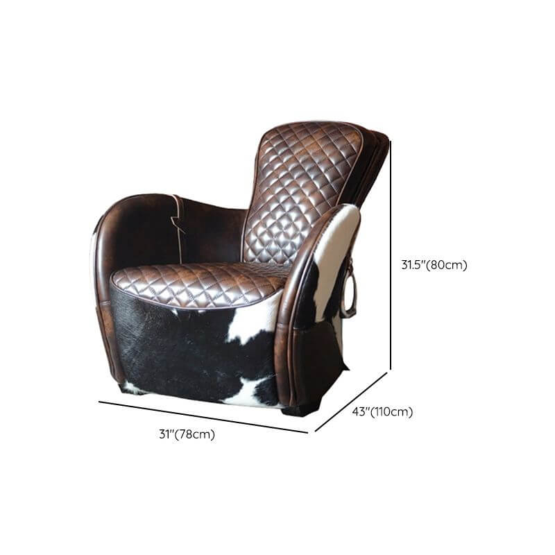 Stylish solid color lounge chair