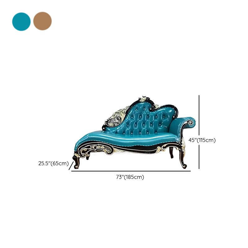 left-arm orientation foam settee for living room