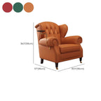 Tufted Upholstery of the Wingback Chair