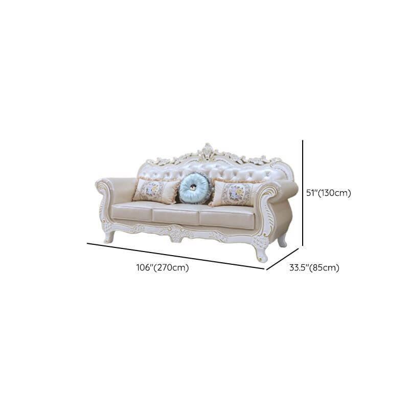 Modern living room featuring Rococo sofa