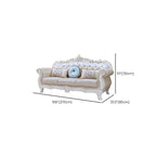 Modern living room featuring Rococo sofa