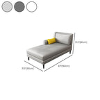 Comfortable chaise lounge for modern interiors