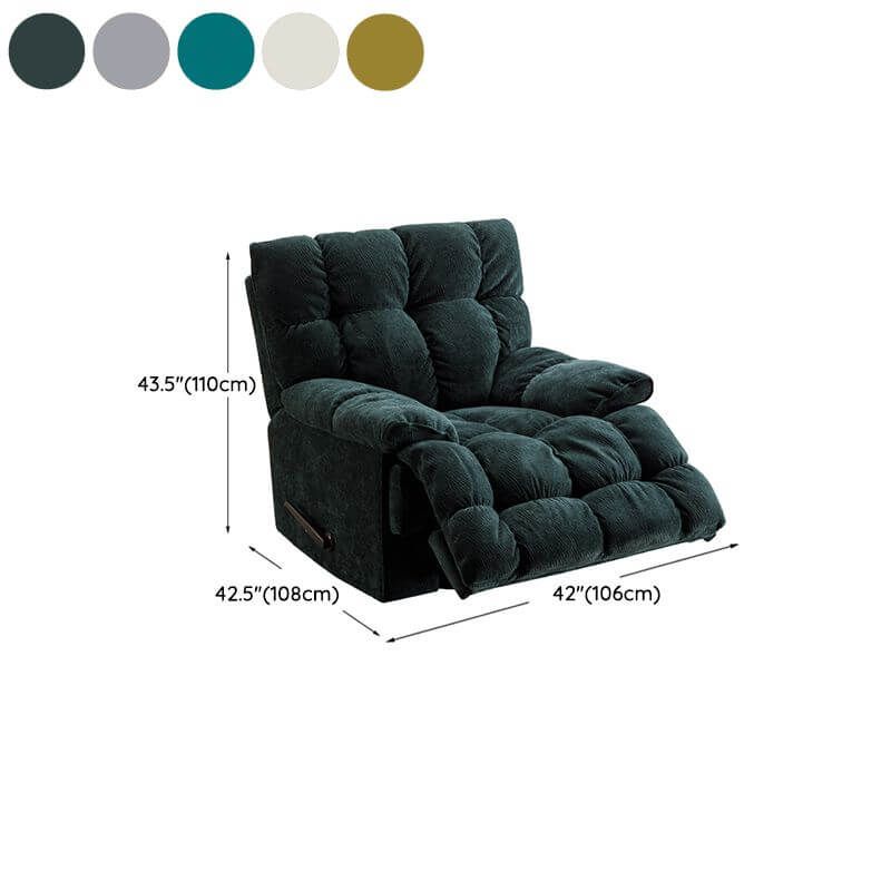 Turquoise chair providing comfort and style