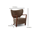 Stylish interior design featuring the Simple Solid Color Arm Chair