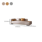 Right-arm chaise lounge beautifully arranged