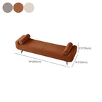 Contemporary Upholstered Bench with clean lines for living spaces