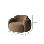Durable Solid Color Arm Chair