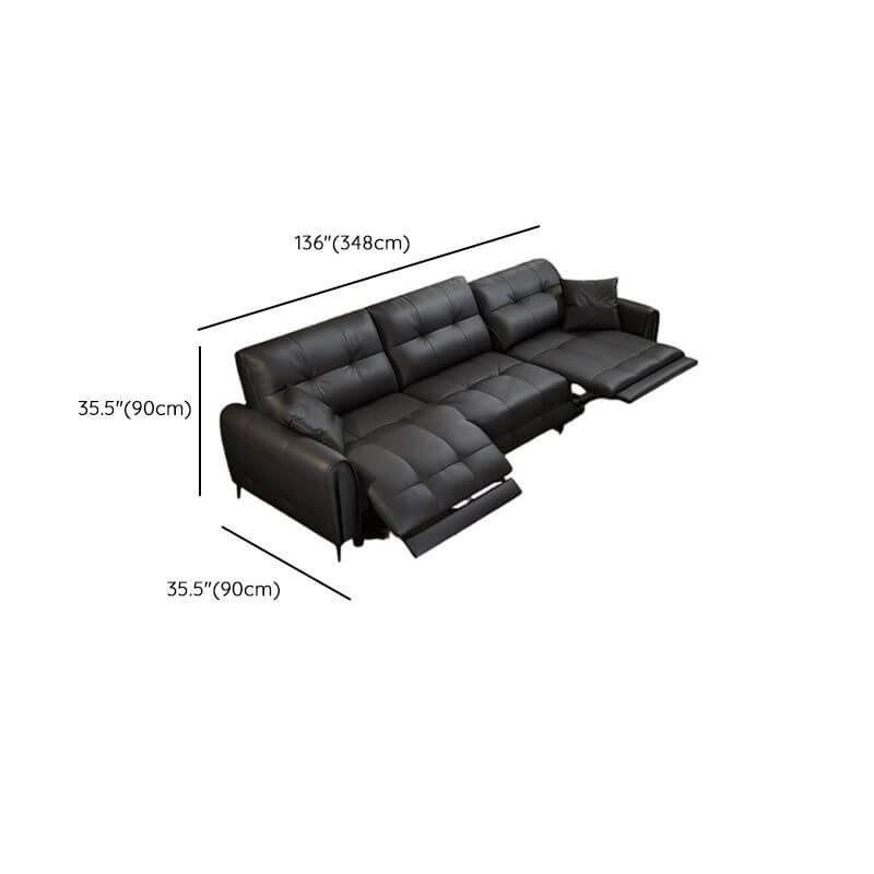 Comfortable sleeper sofa with cushions