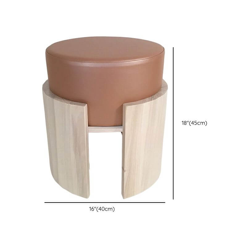 Living Room Ottoman with Sponge Fill