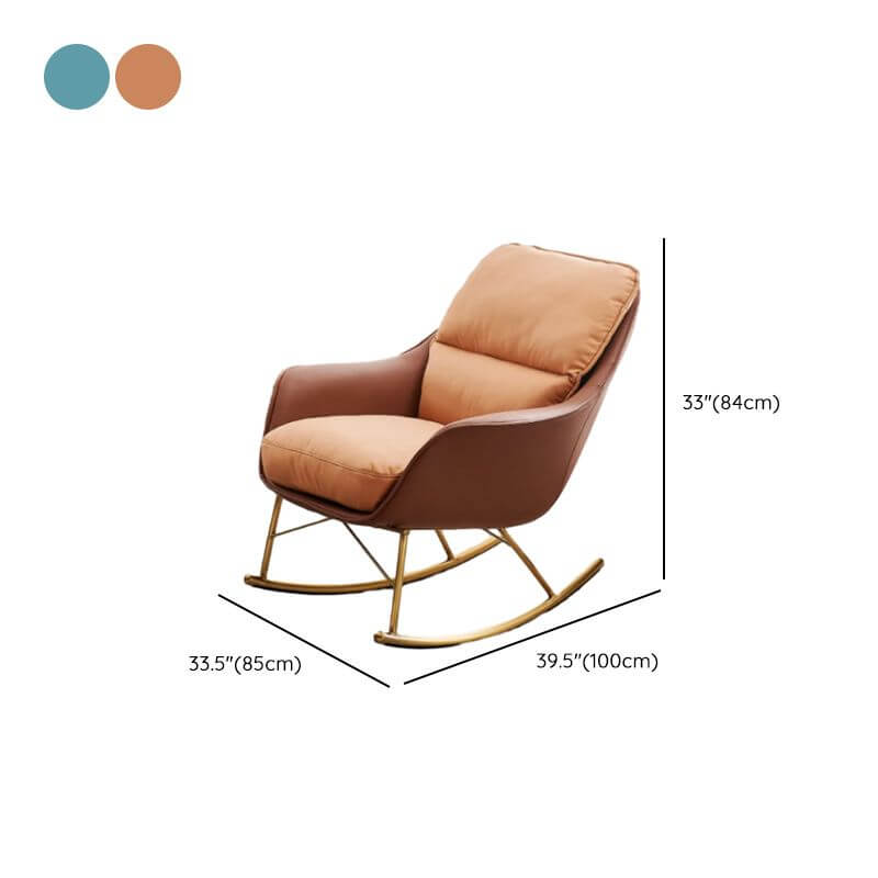 Comfortable rocking chair with contemporary style