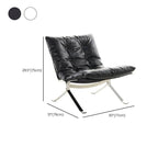 Stylish Ink Cream Arm Chair Close Up