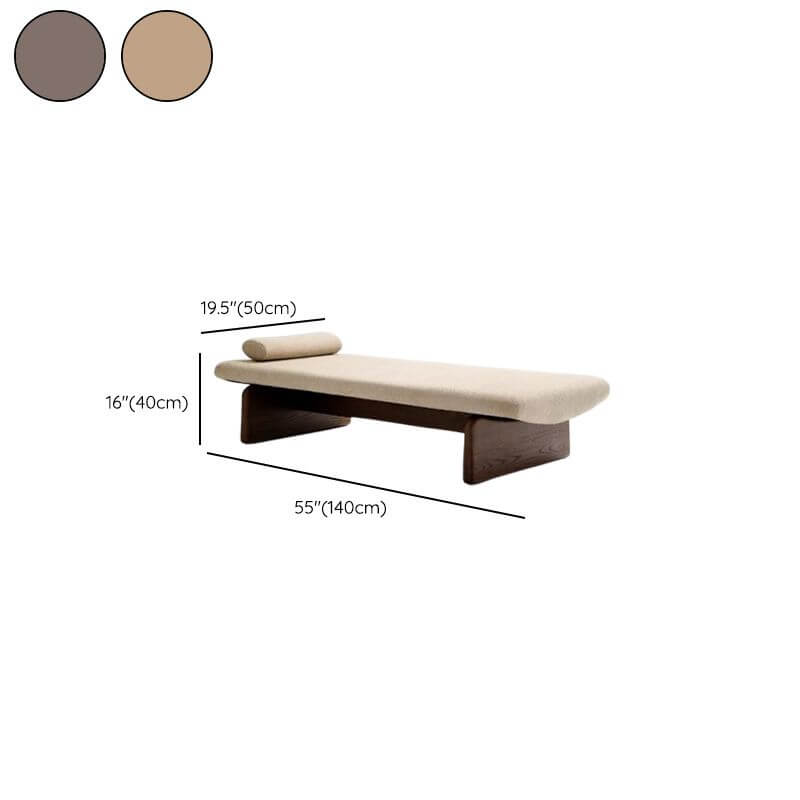 Durable Upholstered Living Room Bench with Simple Design