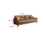 brown sofa couch for 4 to 6 seats