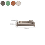 Modern grey upholstered bedroom bench with arms