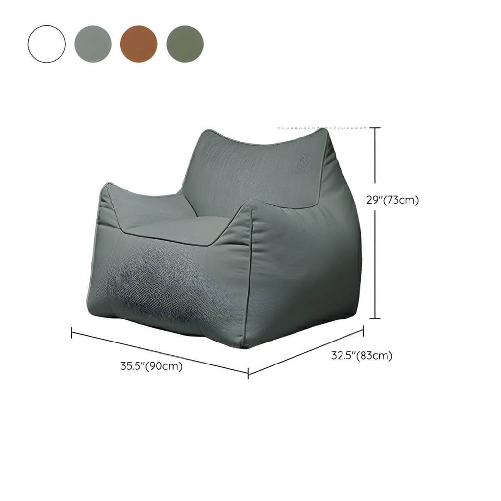 Comfortable Seating Solution with Ottomans