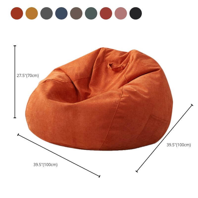 Cozy Bean Bag Chair with Pillow