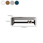 Comfortable Shoe Bench in Contemporary Style