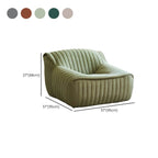 Plush suede upholstery bean bag chair