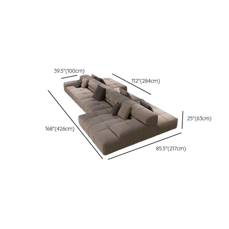 Versatile 7 pc sofa configuration