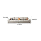 Straight L-Shape sofa in a modern living room