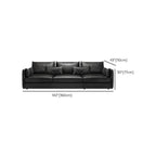 Sofa with concealed support design