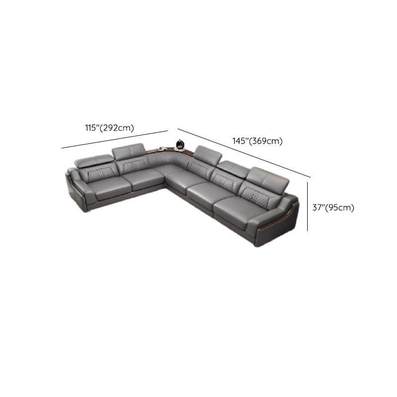 Comfortable U-Shape sofa arrangement