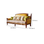 decorative couch with cushions