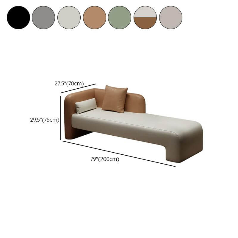 Tear Resistant Cushioned Corner Unit Chaise Lounge left-hand arm