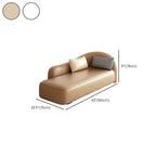 luxurious faux leather lounge seating