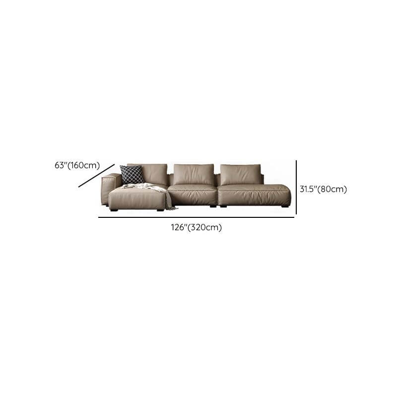 Spacious Chaise Sofa