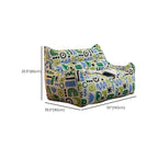 Flannel upholstery bean bag