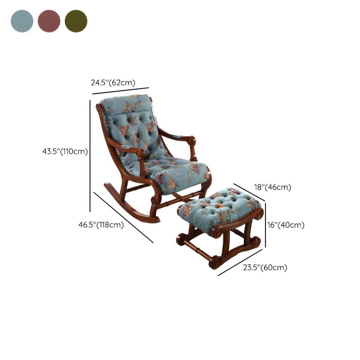 Versatile indoor rocking chair for every decor